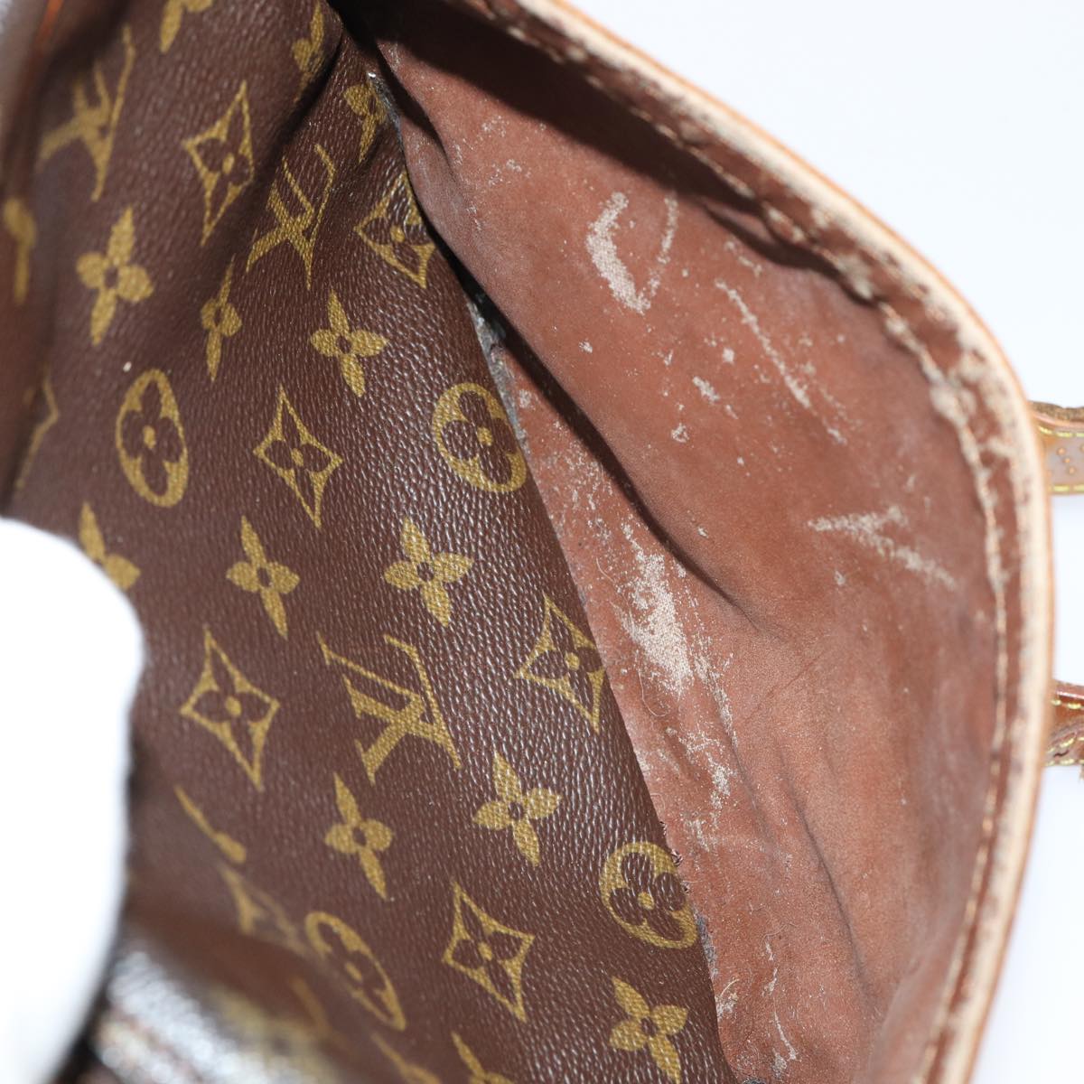 LOUIS VUITTON Monogram Jeune Fille MM Shoulder Bag M51226 LV Auth 80510