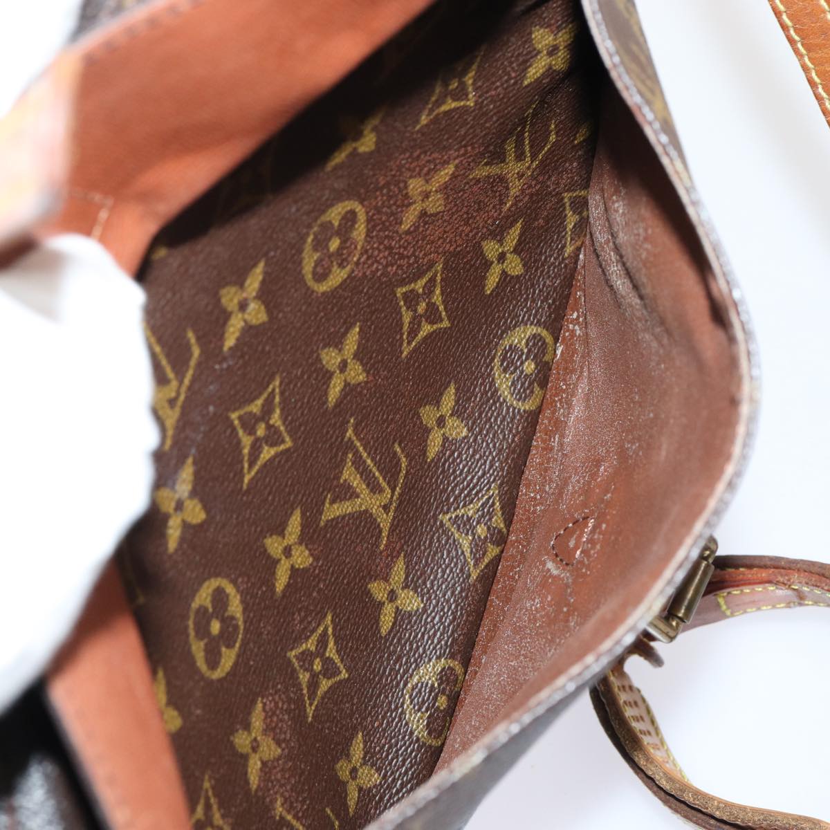 LOUIS VUITTON Monogram Jeune Fille MM Shoulder Bag M51226 LV Auth 80510