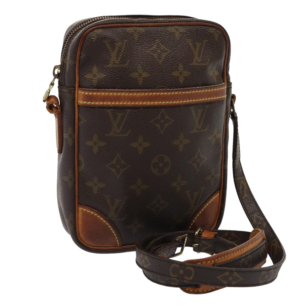 LOUIS VUITTON Monogram Danube Shoulder Bag M45266 LV Auth 80511