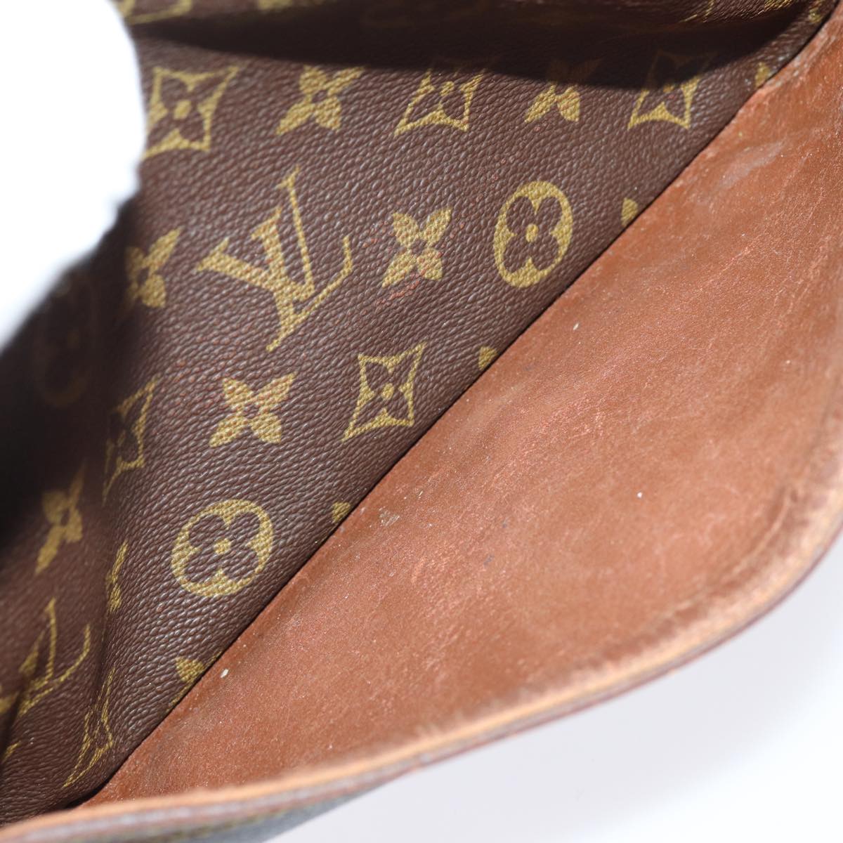 LOUIS VUITTON Monogram Compiegne 28 Clutch Bag M51845 LV Auth 80515