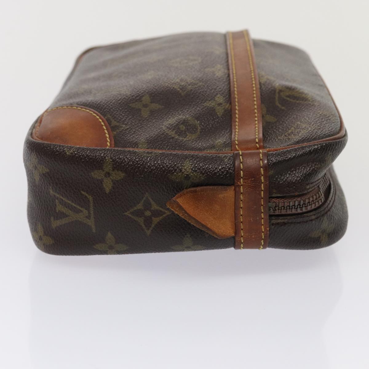 LOUIS VUITTON Monogram Compiegne 28 Clutch Bag M51845 LV Auth 80515