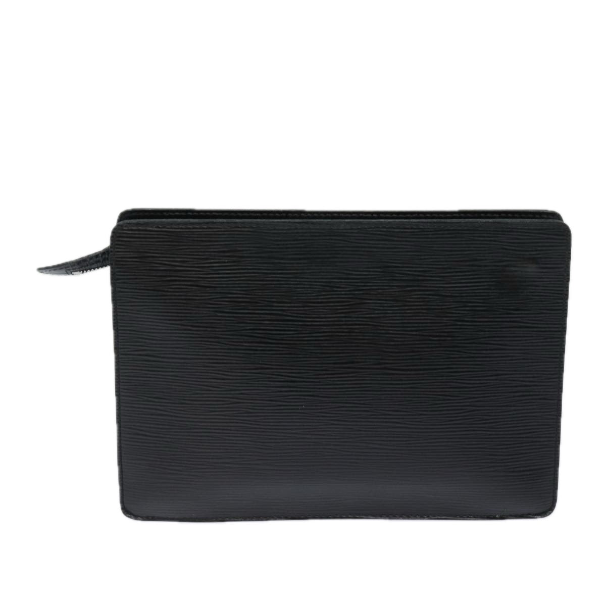 LOUIS VUITTON Epi Pochette Homme Clutch Bag Black Noir M52522 LV Auth 80526 - 0