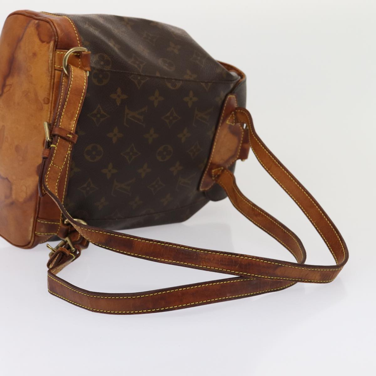 LOUIS VUITTON Monogram Montsouris PM Backpack M51137 LV Auth 80528