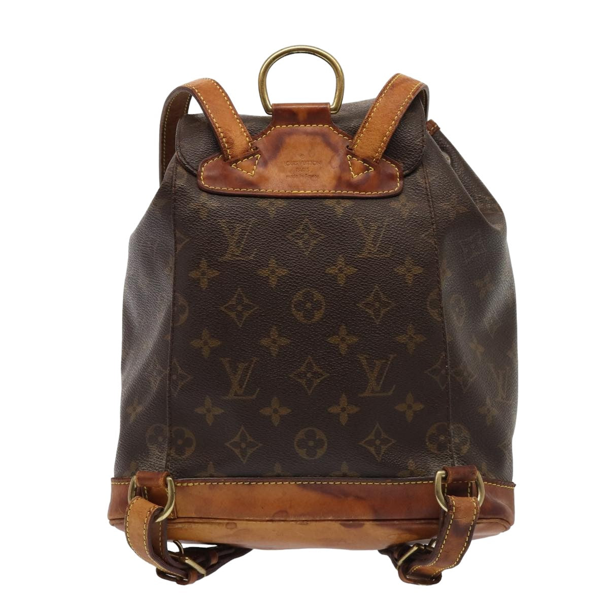 LOUIS VUITTON Monogram Montsouris PM Backpack M51137 LV Auth 80528 - 0