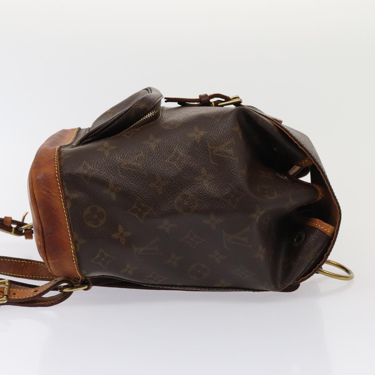 LOUIS VUITTON Monogram Montsouris PM Backpack M51137 LV Auth 80528