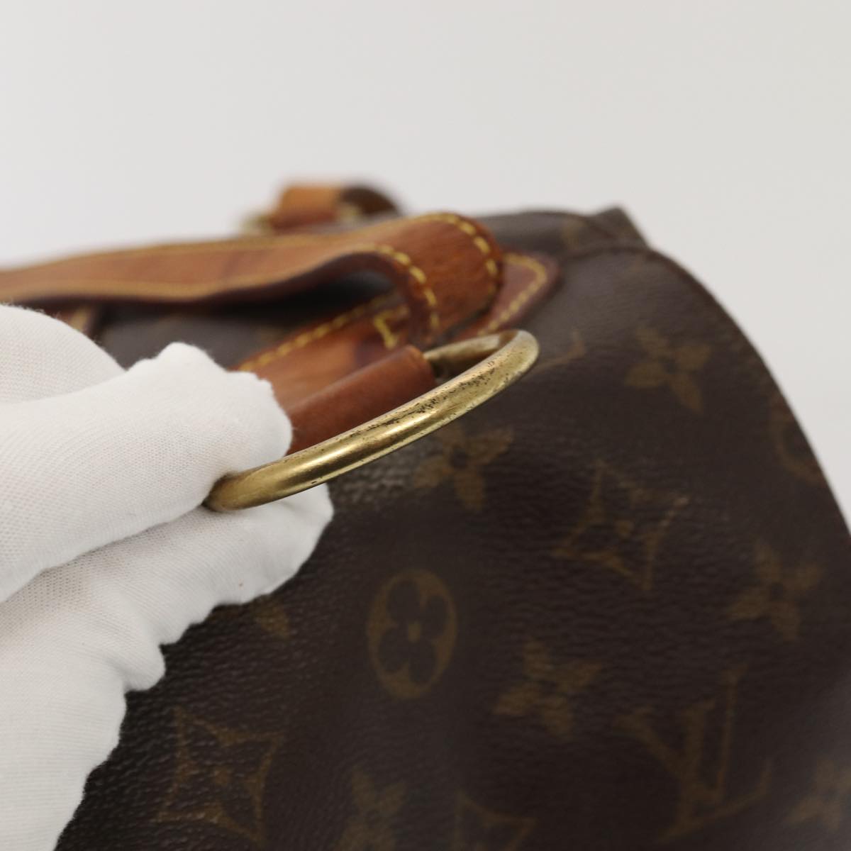 LOUIS VUITTON Monogram Montsouris PM Backpack M51137 LV Auth 80528