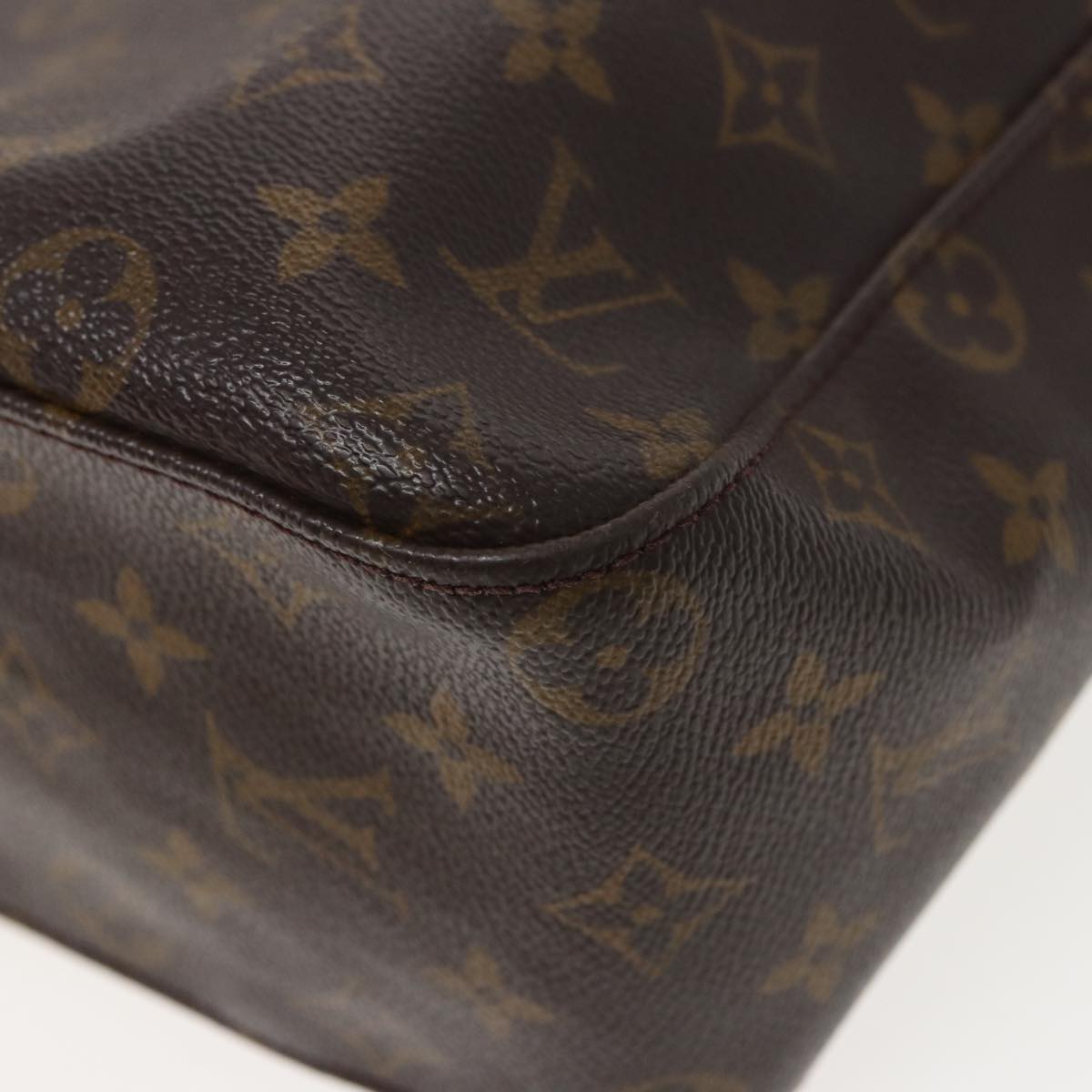 LOUIS VUITTON Monogram Looping GM Shoulder Bag M51145 LV Auth 80530