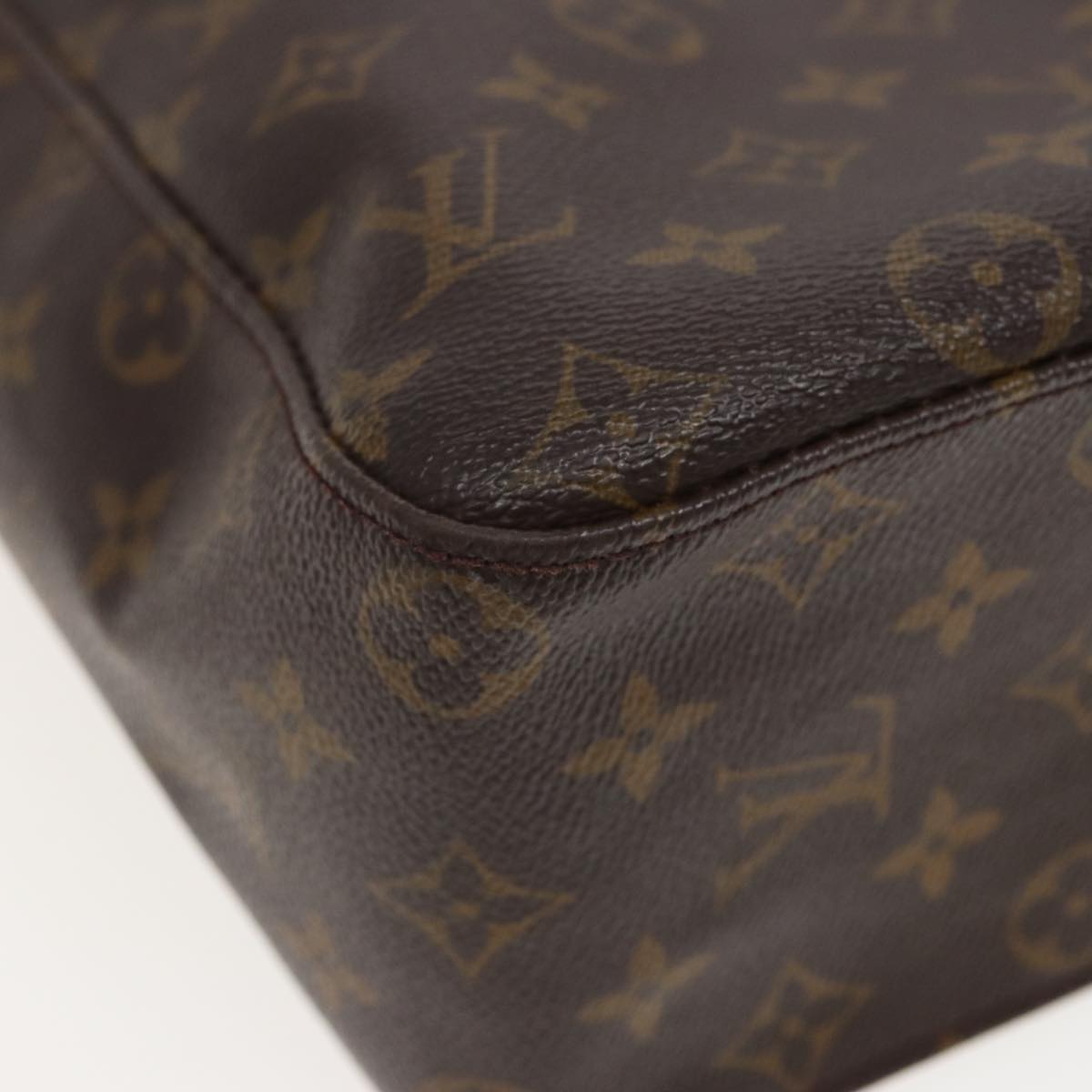 LOUIS VUITTON Monogram Looping GM Shoulder Bag M51145 LV Auth 80530