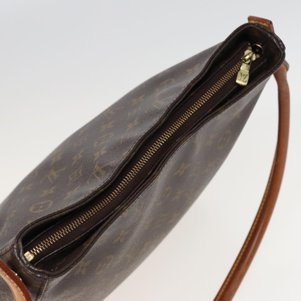 LOUIS VUITTON Monogram Looping GM Shoulder Bag M51145 LV Auth 80530