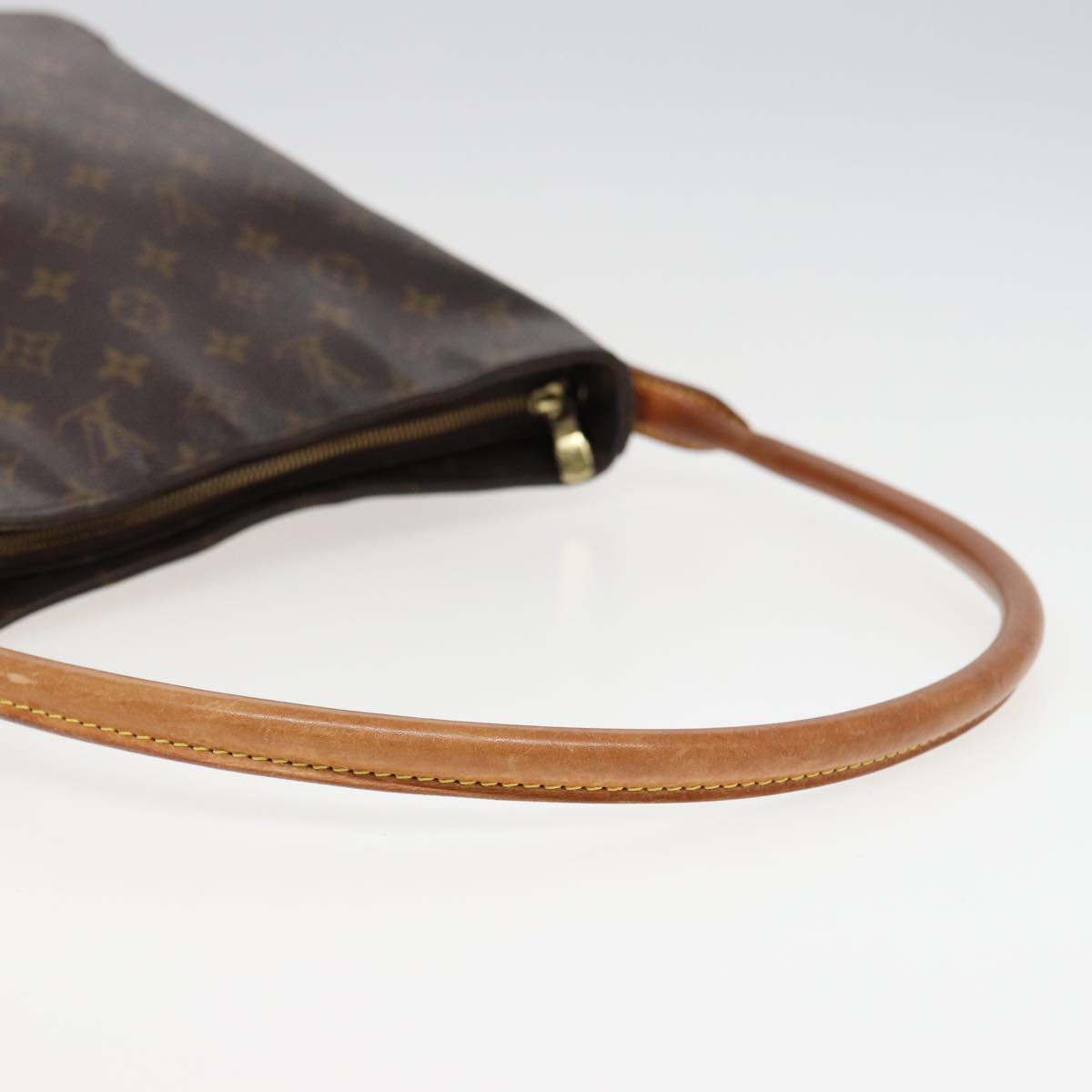 LOUIS VUITTON Monogram Looping GM Shoulder Bag M51145 LV Auth 80530