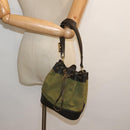 LOUIS VUITTON Monogram Mini Noelie Tote Bag TST khaki M92688 LV Auth 80531-22