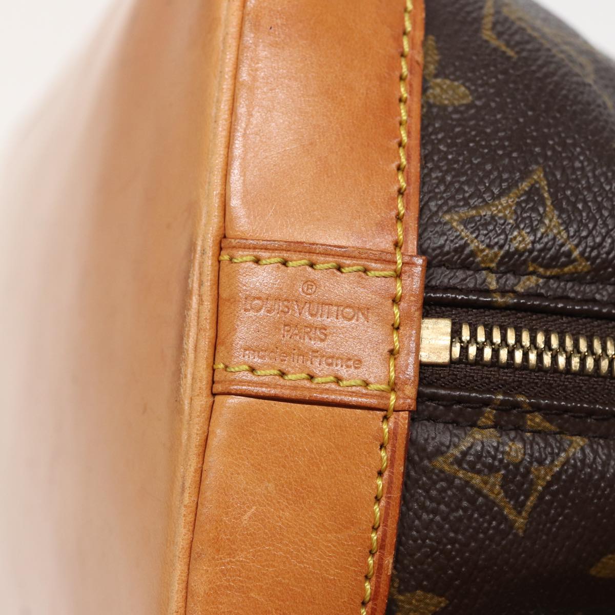 LOUIS VUITTON Monogram Alma Hand Bag M51130 LV Auth 80533