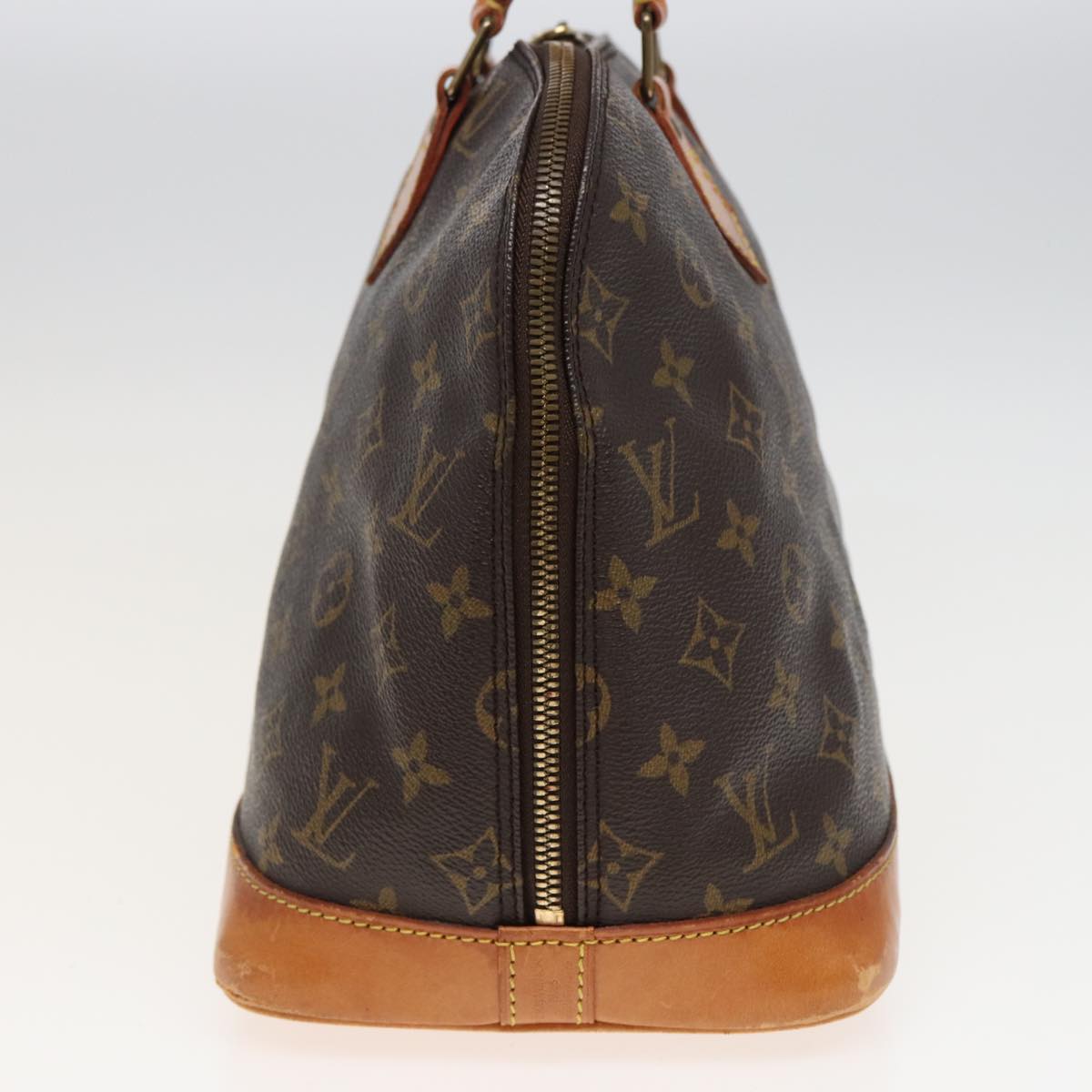 LOUIS VUITTON Monogram Alma Hand Bag M51130 LV Auth 80533