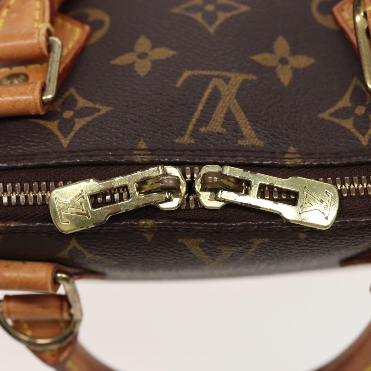 LOUIS VUITTON Monogram Alma Hand Bag M51130 LV Auth 80536