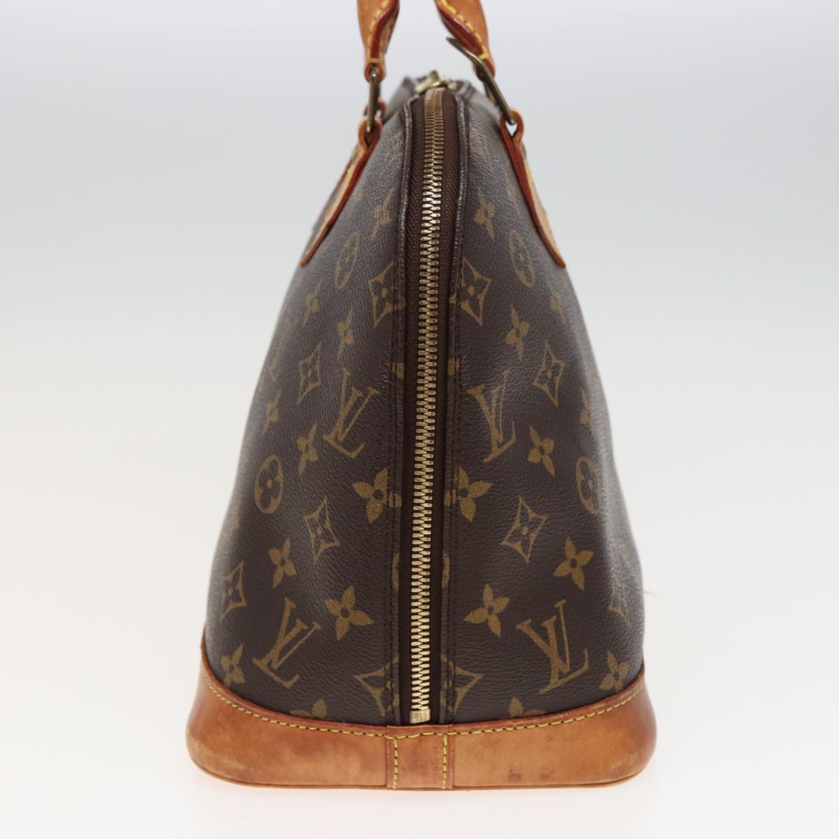 LOUIS VUITTON Monogram Alma Hand Bag M51130 LV Auth 80536