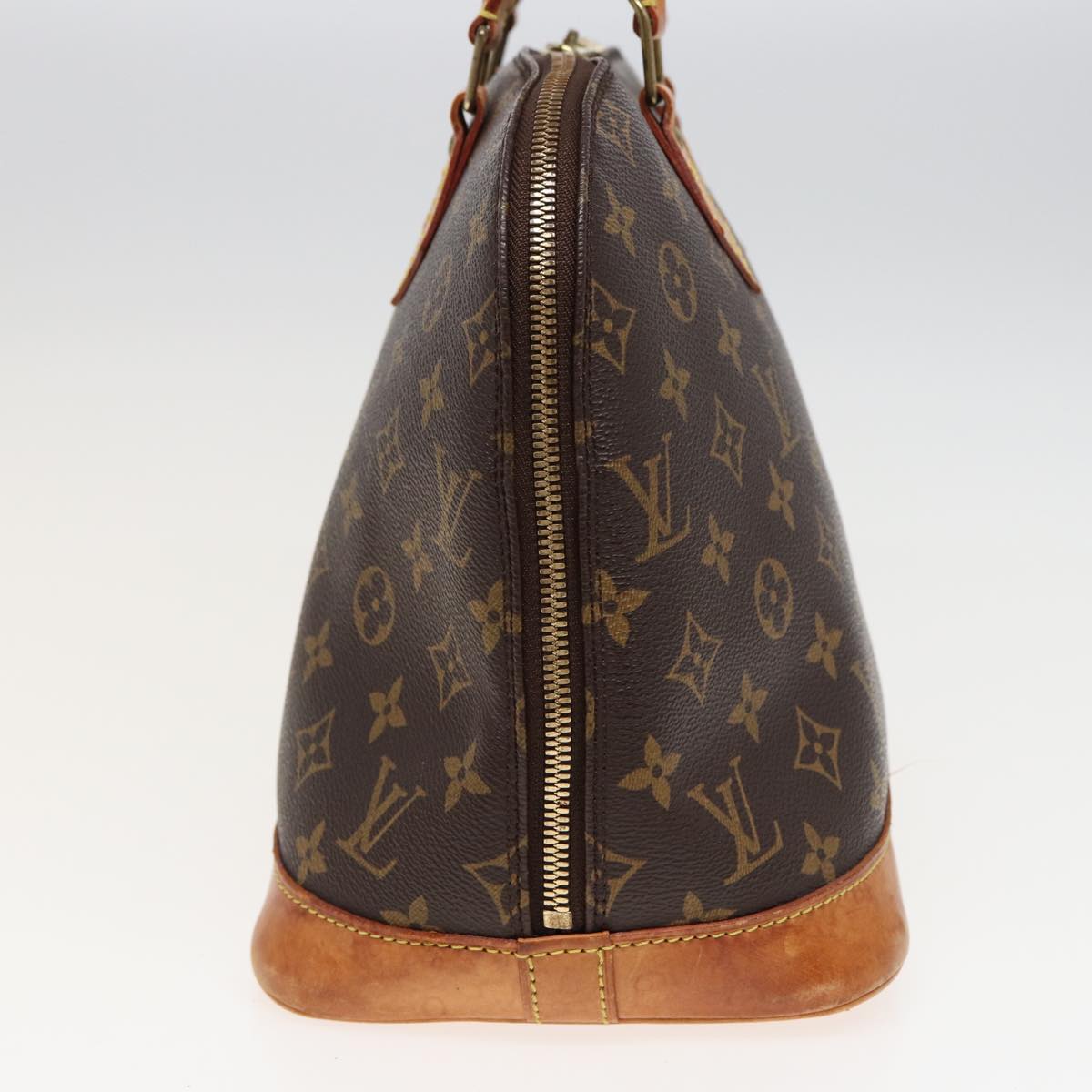 LOUIS VUITTON Monogram Alma Hand Bag M51130 LV Auth 80536