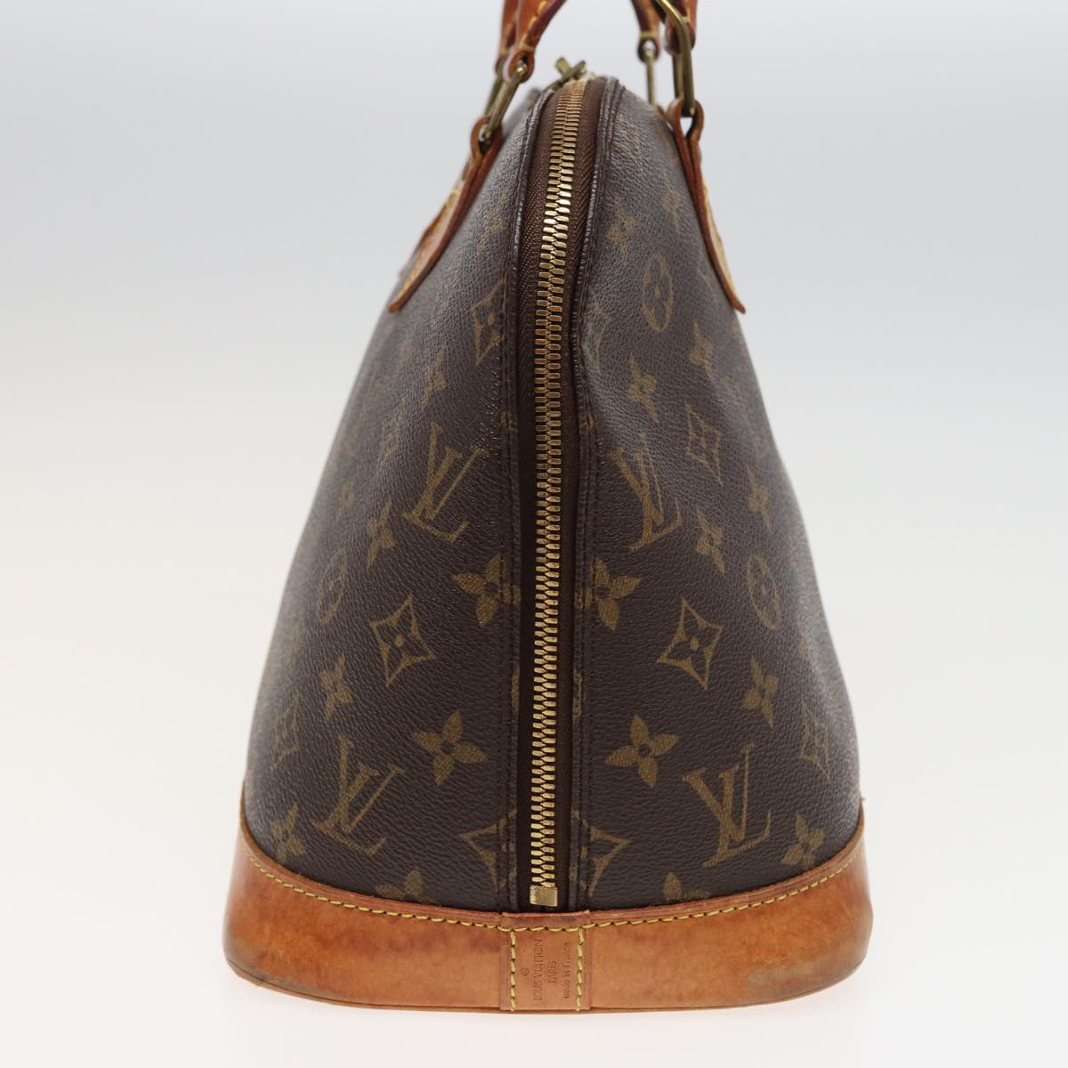 LOUIS VUITTON Monogram Alma Hand Bag M51130 LV Auth 80537