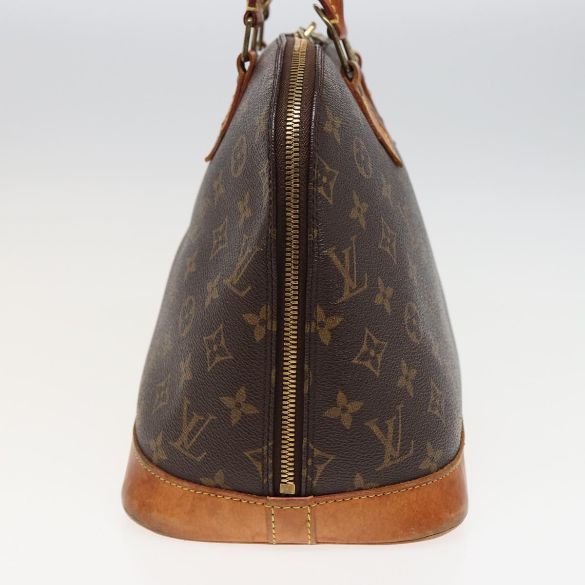 LOUIS VUITTON Monogram Alma Hand Bag M51130 LV Auth 80537