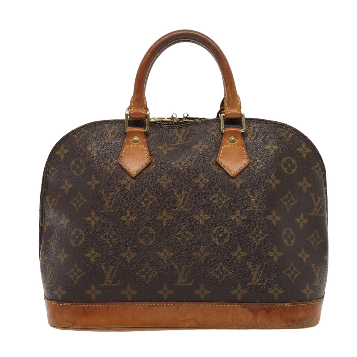 LOUIS VUITTON Monogram Alma Hand Bag M51130 LV Auth 80538