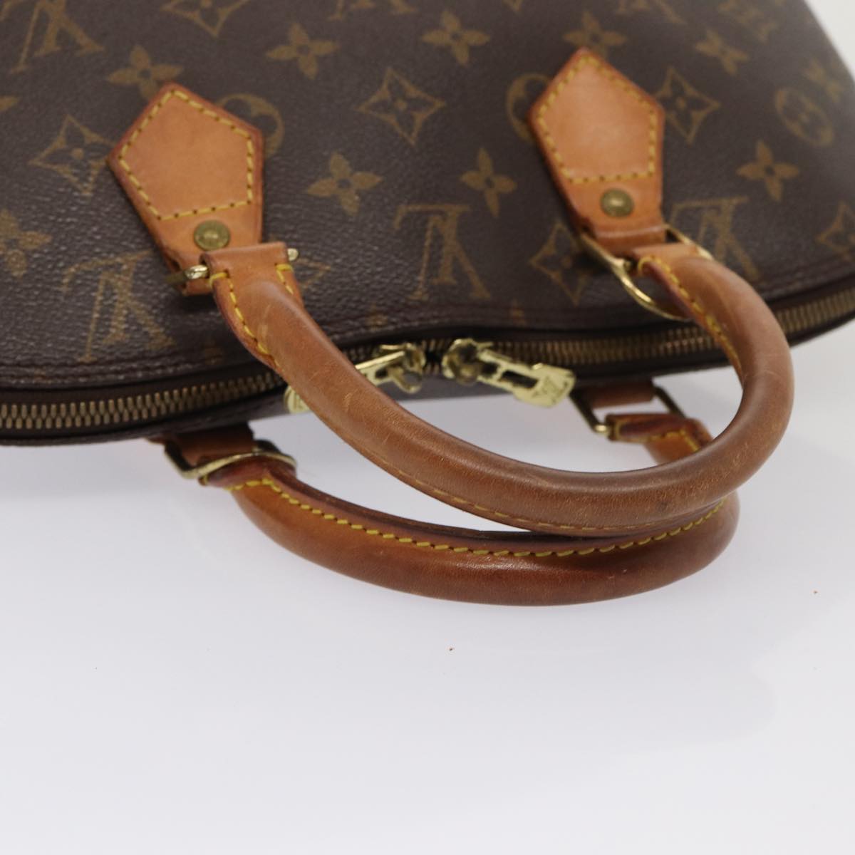 LOUIS VUITTON Monogram Alma Hand Bag M51130 LV Auth 80538