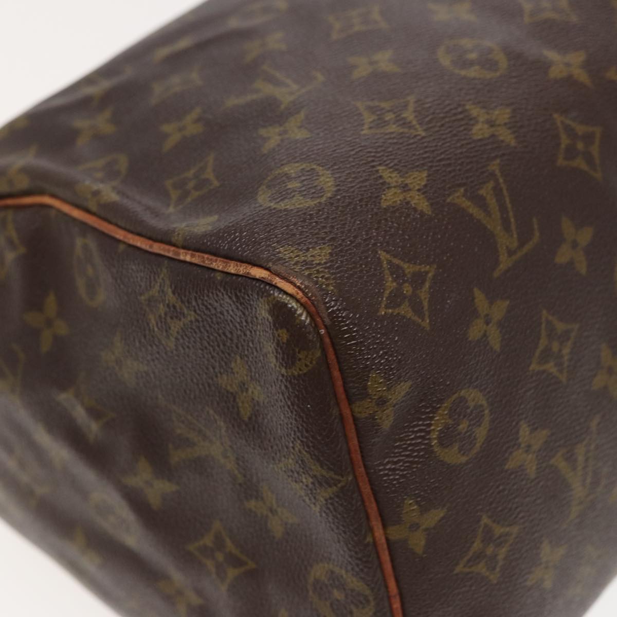 LOUIS VUITTON Monogram Speedy 30 Hand Bag M41526 LV Auth 80543