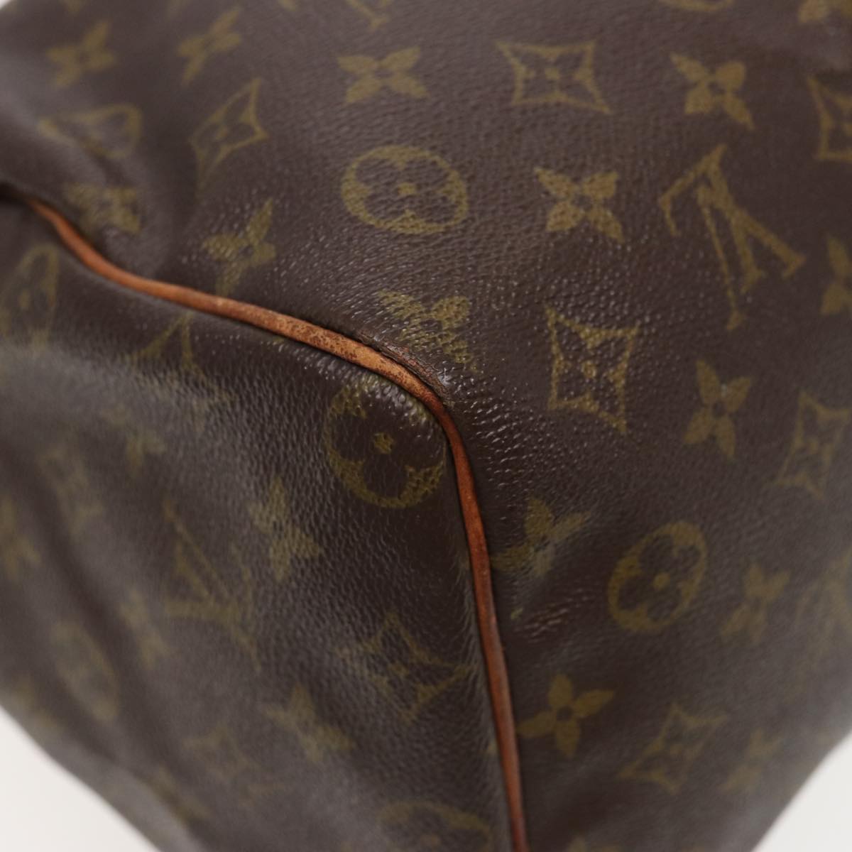 LOUIS VUITTON Monogram Speedy 30 Hand Bag M41526 LV Auth 80543