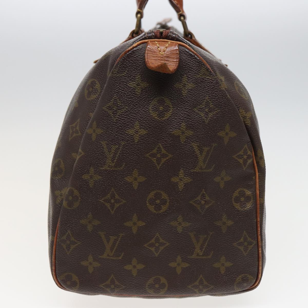 LOUIS VUITTON Monogram Speedy 30 Hand Bag M41526 LV Auth 80543