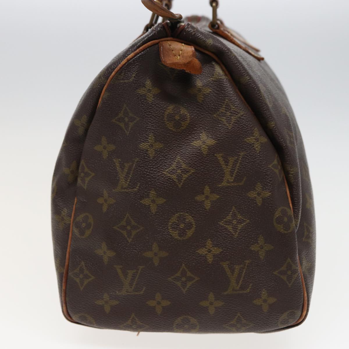 LOUIS VUITTON Monogram Speedy 30 Hand Bag M41526 LV Auth 80543