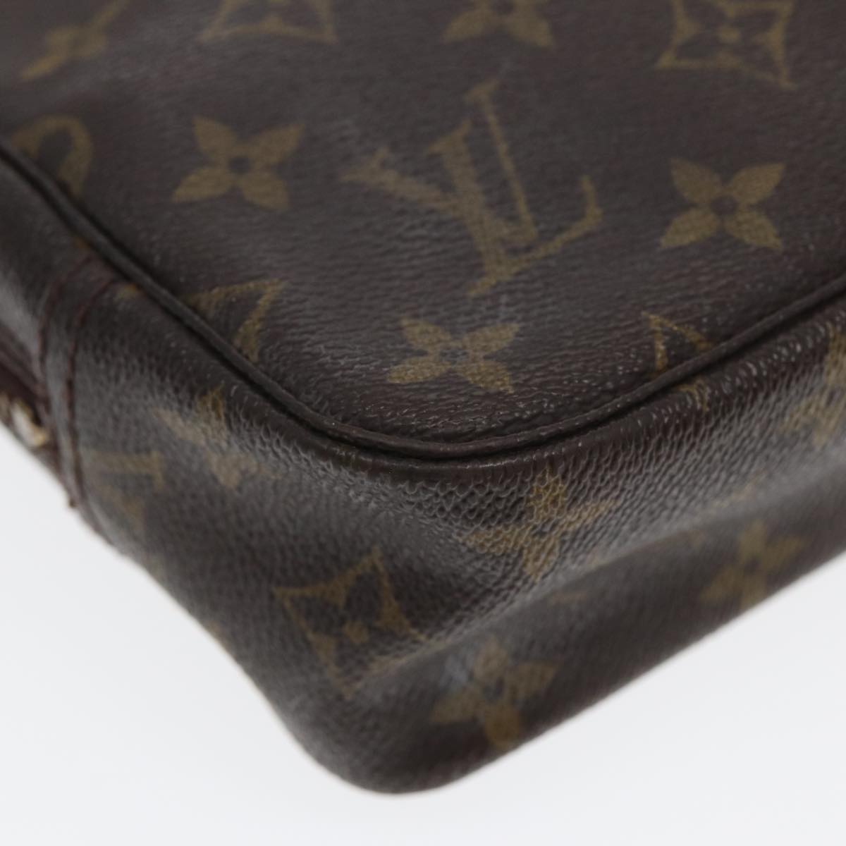 LOUIS VUITTON Monogram Trousse Toilette 23 Clutch Bag M47524 LV Auth 80586