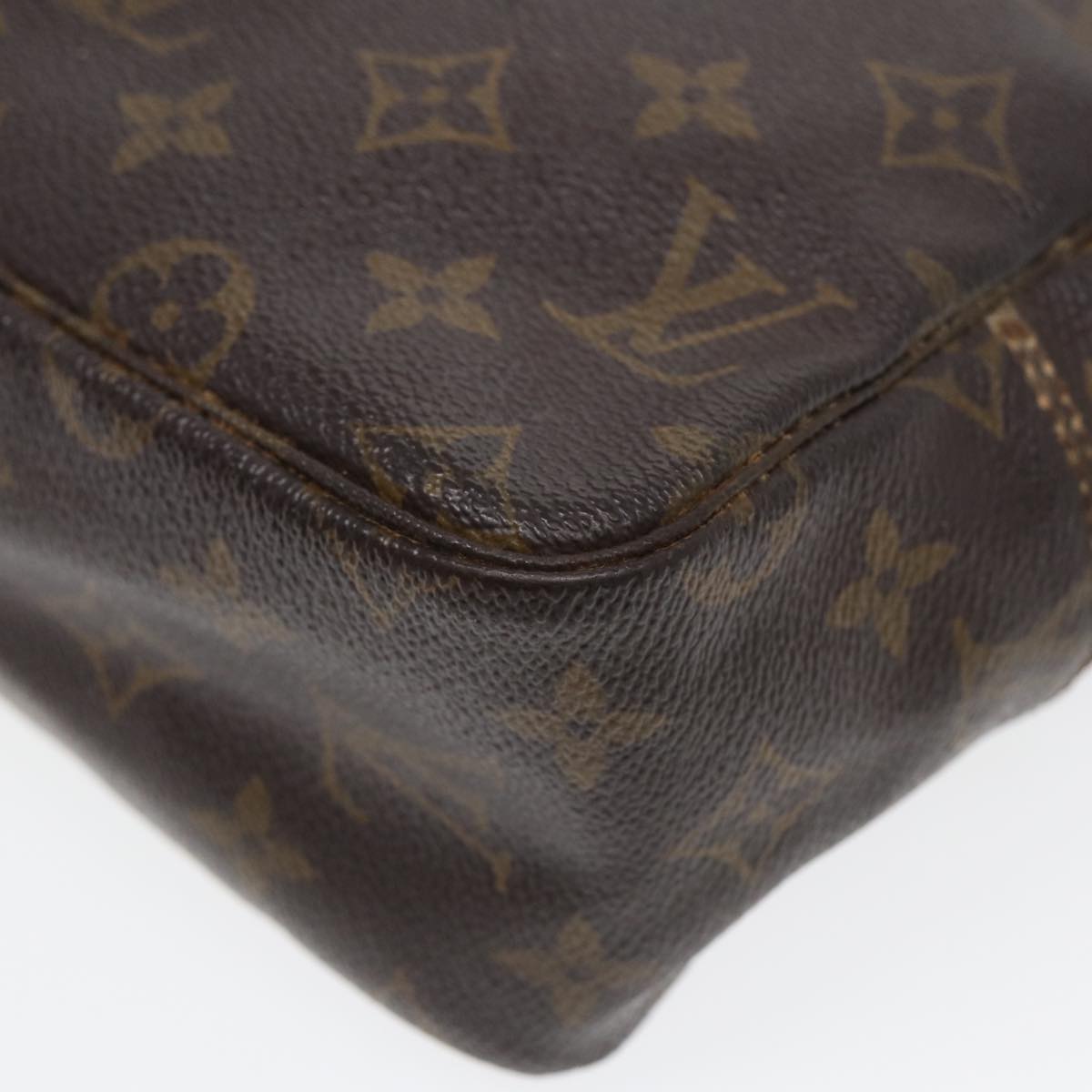 LOUIS VUITTON Monogram Trousse Toilette 28 Clutch Bag M47522 LV Auth 80588