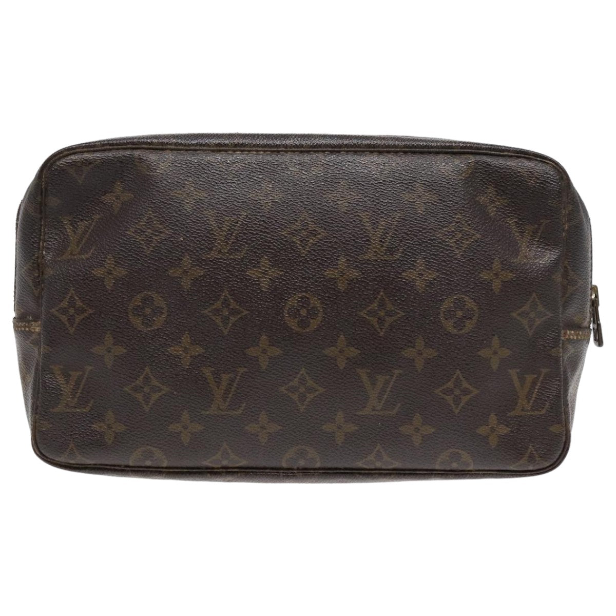 LOUIS VUITTON Monogram Trousse Toilette 28 Clutch Bag M47522 LV Auth 80588