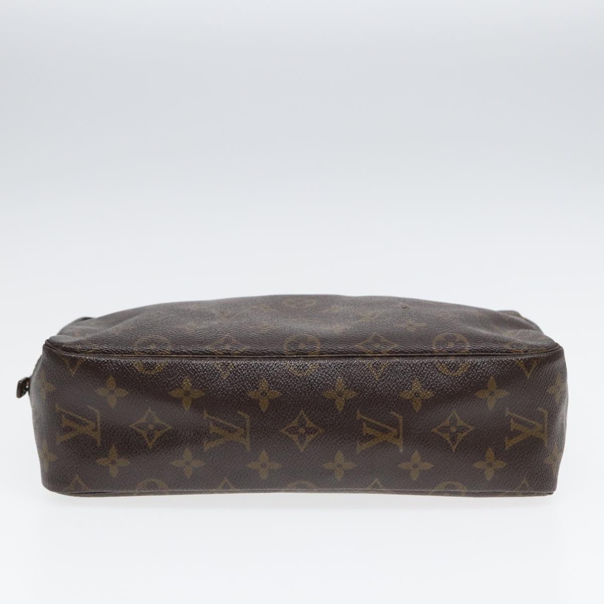 LOUIS VUITTON Monogram Trousse Toilette 28 Clutch Bag M47522 LV Auth 80588