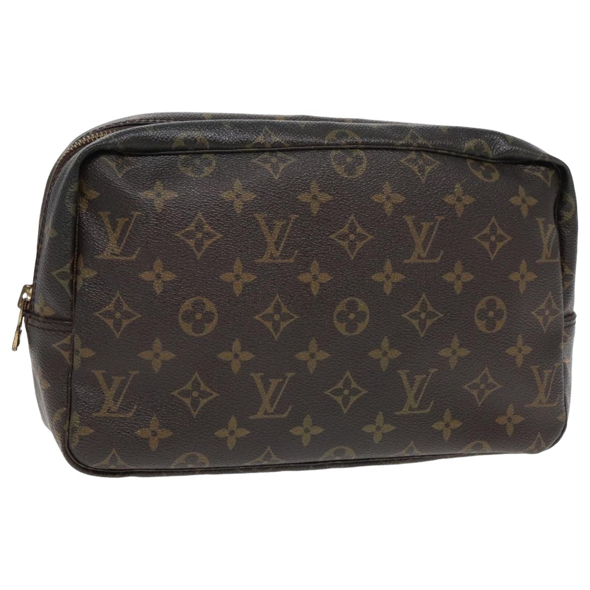 LOUIS VUITTON Monogram Trousse Toilette 28 Clutch Bag M47522 LV Auth 80589