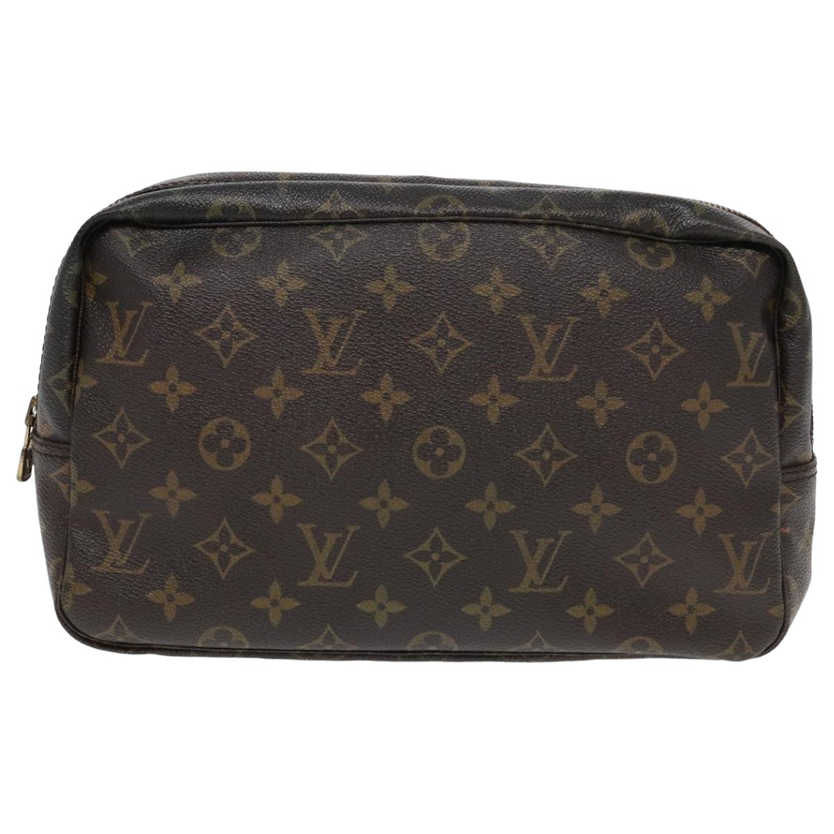 LOUIS VUITTON Monogram Trousse Toilette 28 Clutch Bag M47522 LV Auth 80589