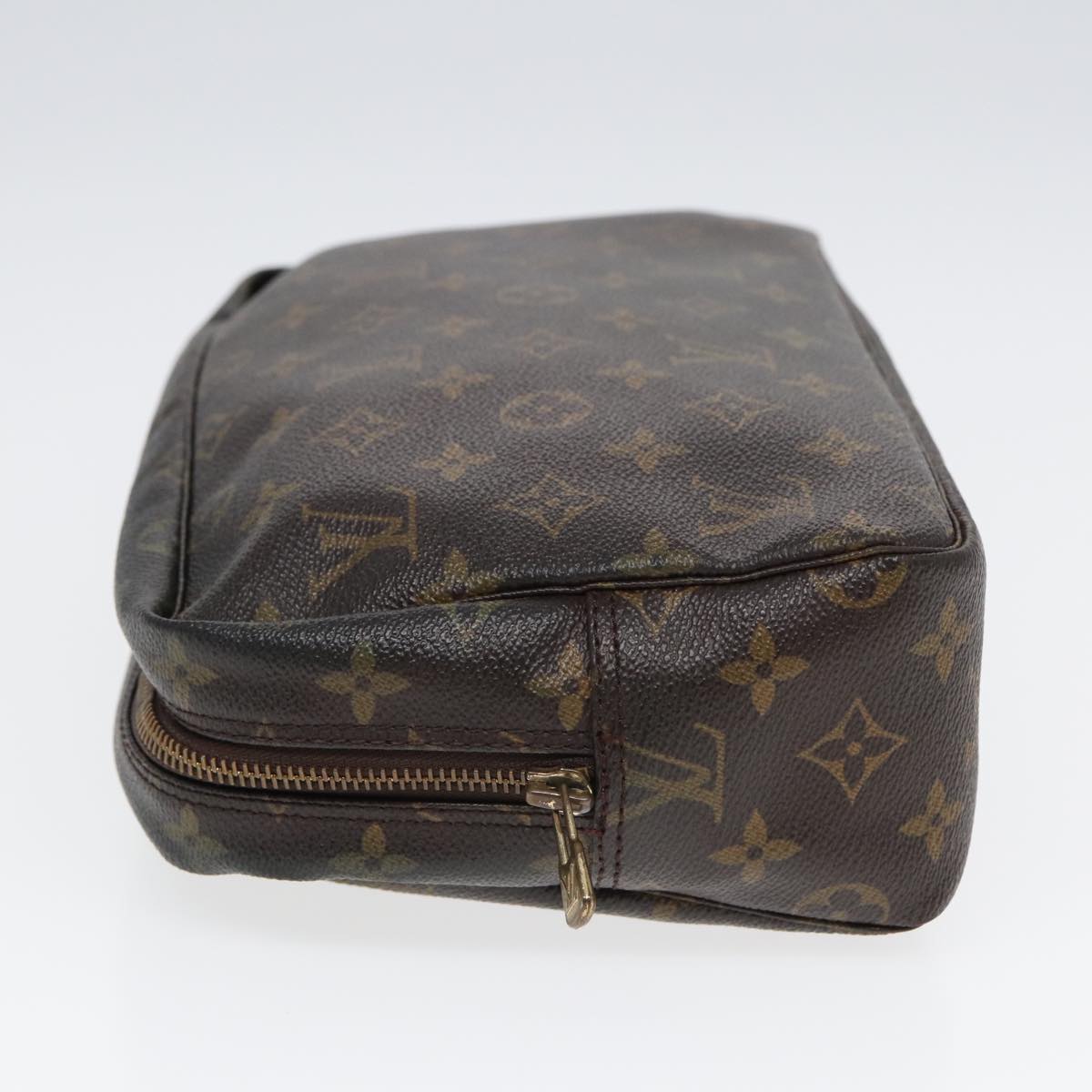 LOUIS VUITTON Monogram Trousse Toilette 28 Clutch Bag M47522 LV Auth 80589