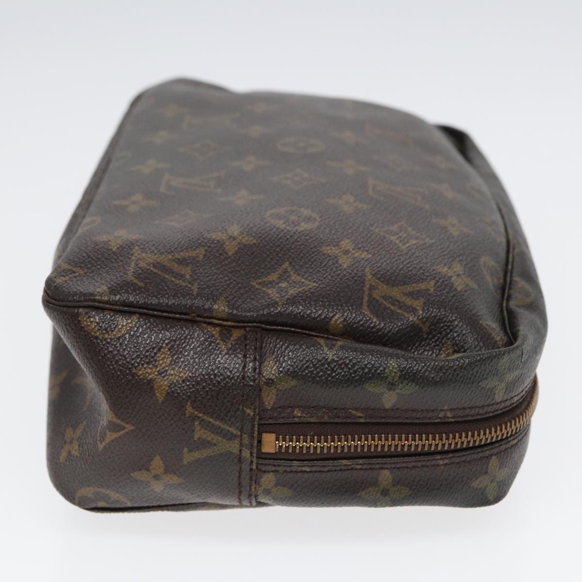 LOUIS VUITTON Monogram Trousse Toilette 28 Clutch Bag M47522 LV Auth 80589