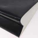 Salvatore Ferragamo Gancini Hand Bag Patent leather 2way Black Auth 80608-19