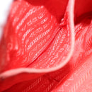 PRADA Ribbon Shoulder Bag Nylon Orange Auth 80629-19