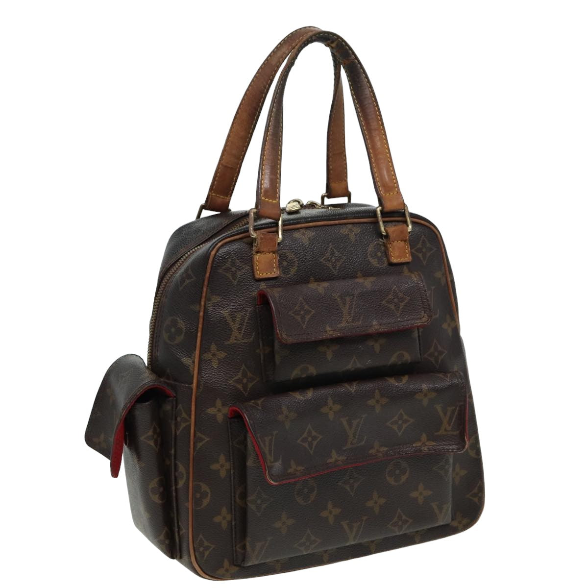 LOUIS VUITTON Monogram Excentri Cite Hand Bag M51161 LV Auth 80634