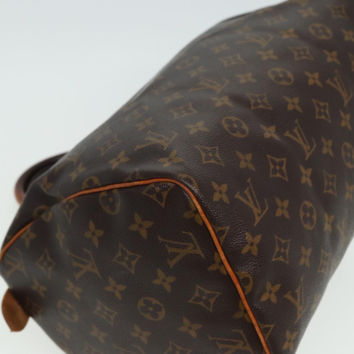 LOUIS VUITTON Monogram Speedy 30 Hand Bag M41526 LV Auth 80640