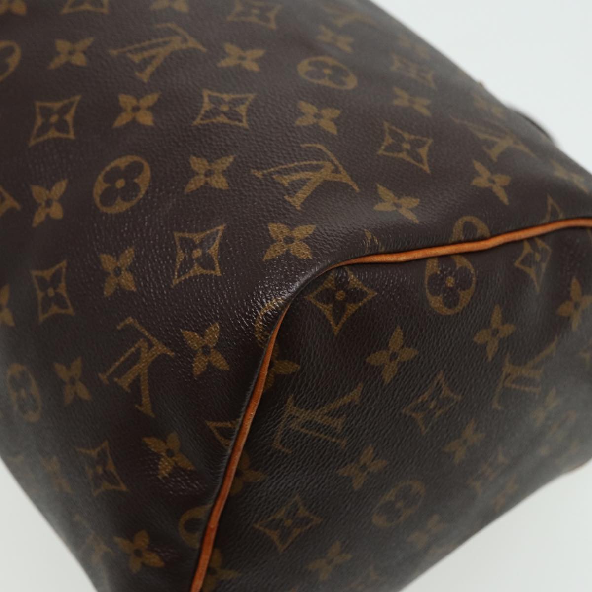 LOUIS VUITTON Monogram Speedy 30 Hand Bag M41526 LV Auth 80640