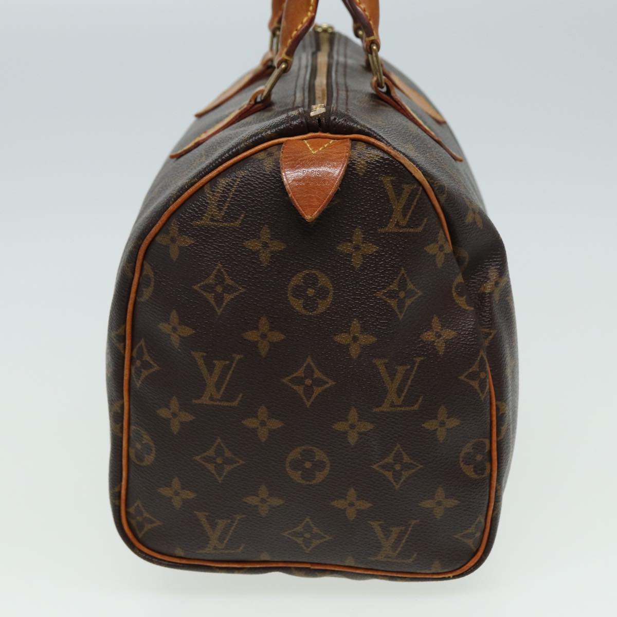 LOUIS VUITTON Monogram Speedy 30 Hand Bag M41526 LV Auth 80640