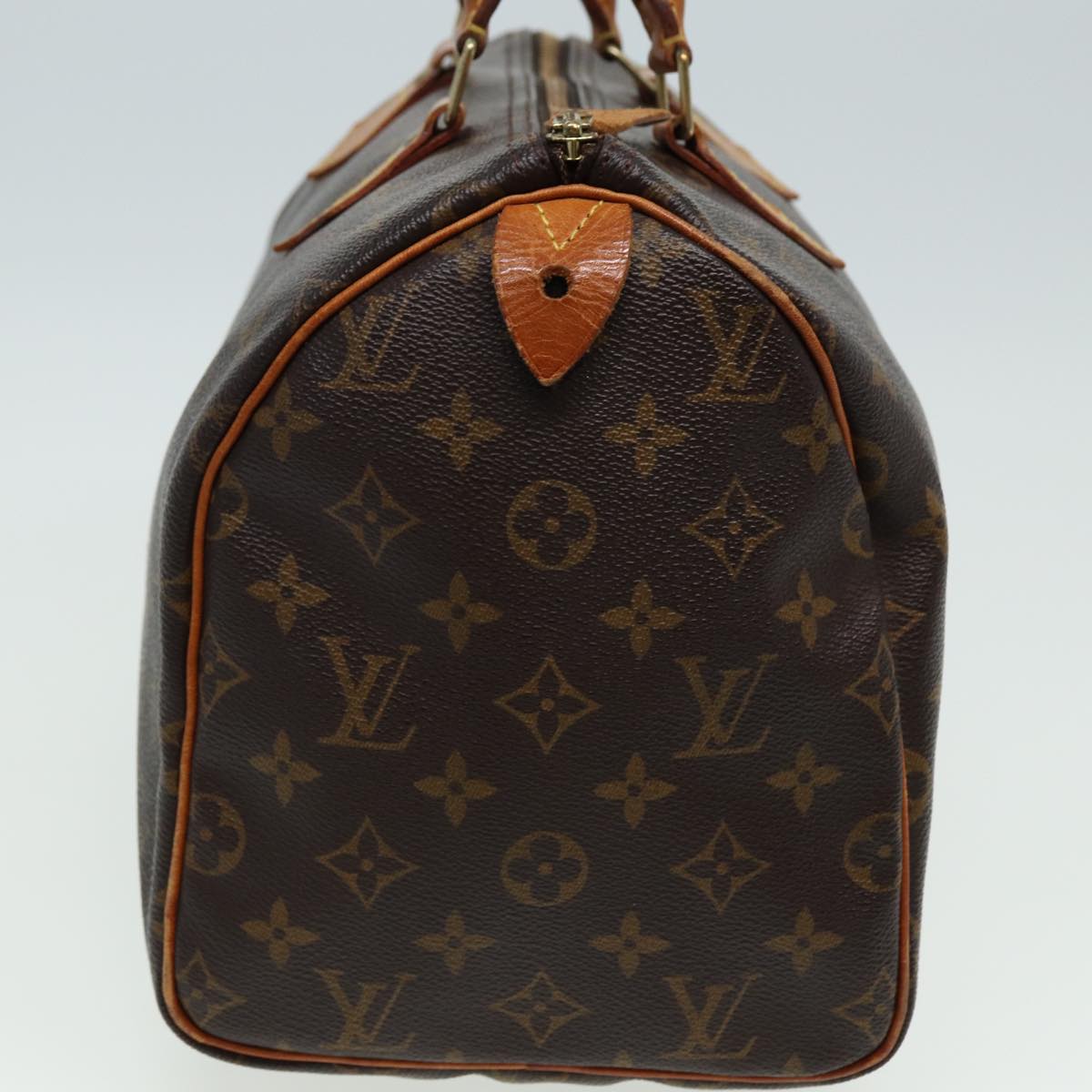 LOUIS VUITTON Monogram Speedy 30 Hand Bag M41526 LV Auth 80640