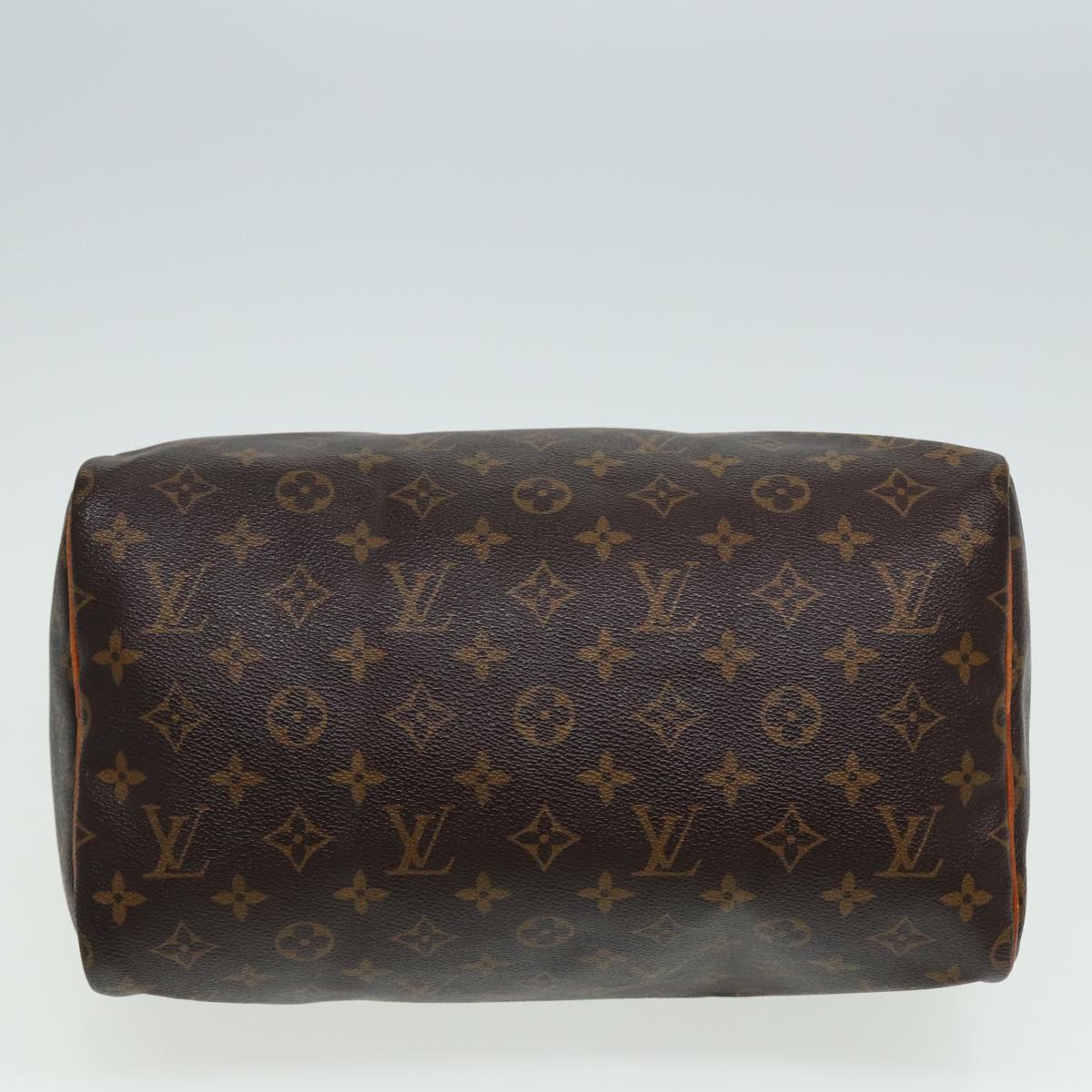 LOUIS VUITTON Monogram Speedy 30 Hand Bag M41526 LV Auth 80640