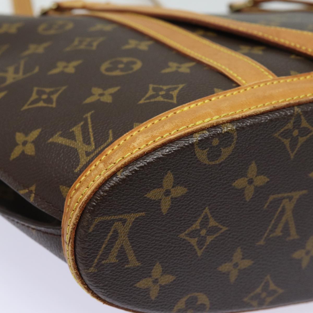 LOUIS VUITTON Monogram Babylone Tote Bag M51102 LV Auth 80642