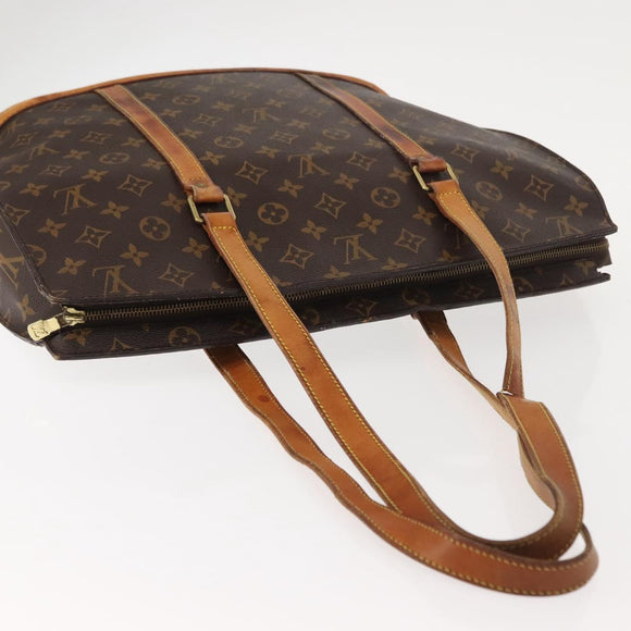 LOUIS VUITTON Monogram Babylone Tote Bag M51102 LV Auth 80644