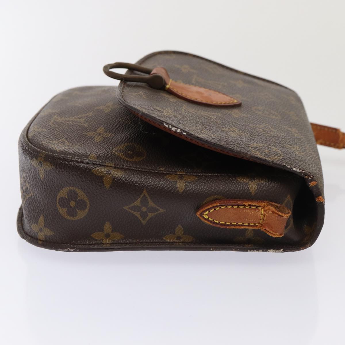 LOUIS VUITTON Monogram Saint Cloud MM Shoulder Bag M51243 LV Auth 80649