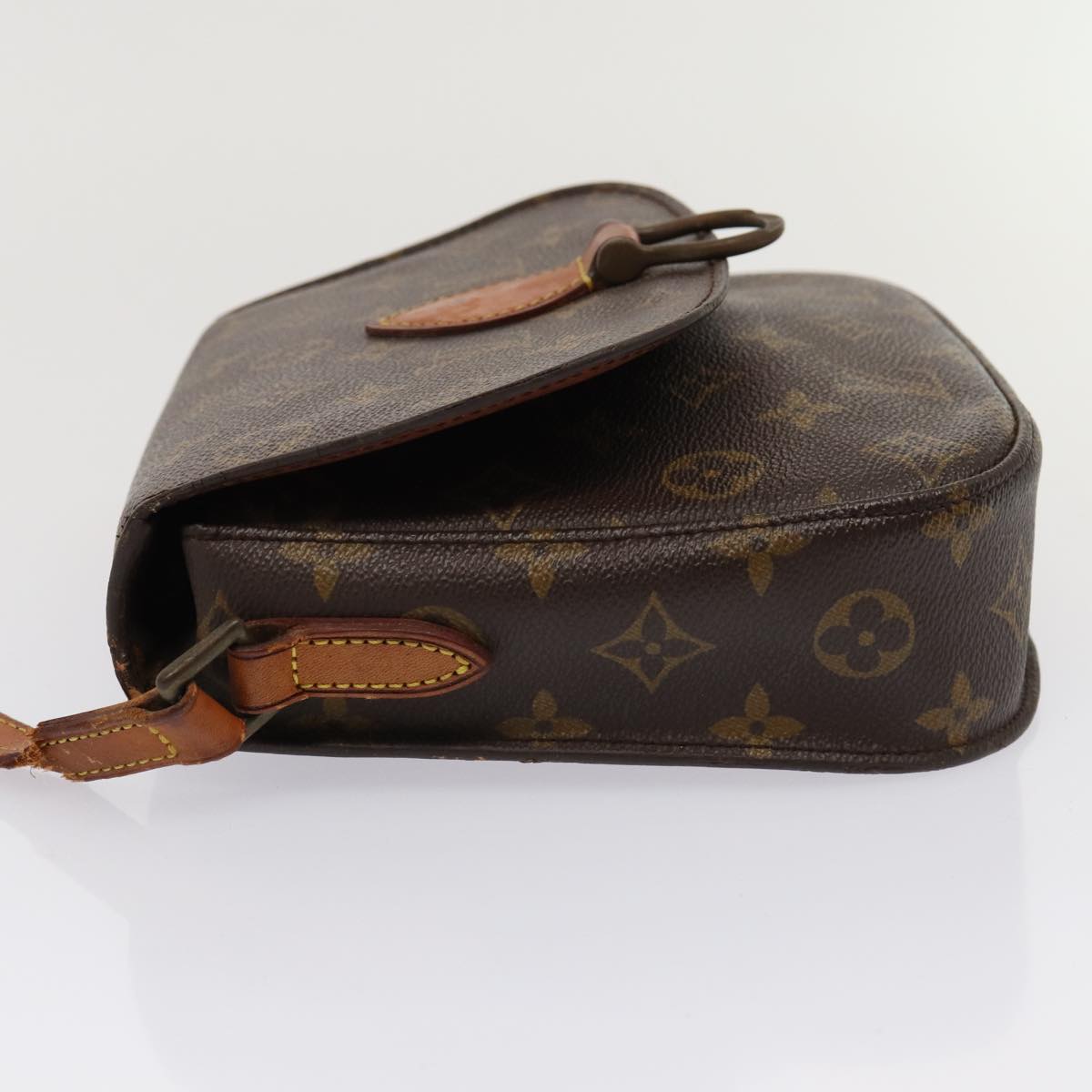 LOUIS VUITTON Monogram Saint Cloud MM Shoulder Bag M51243 LV Auth 80649