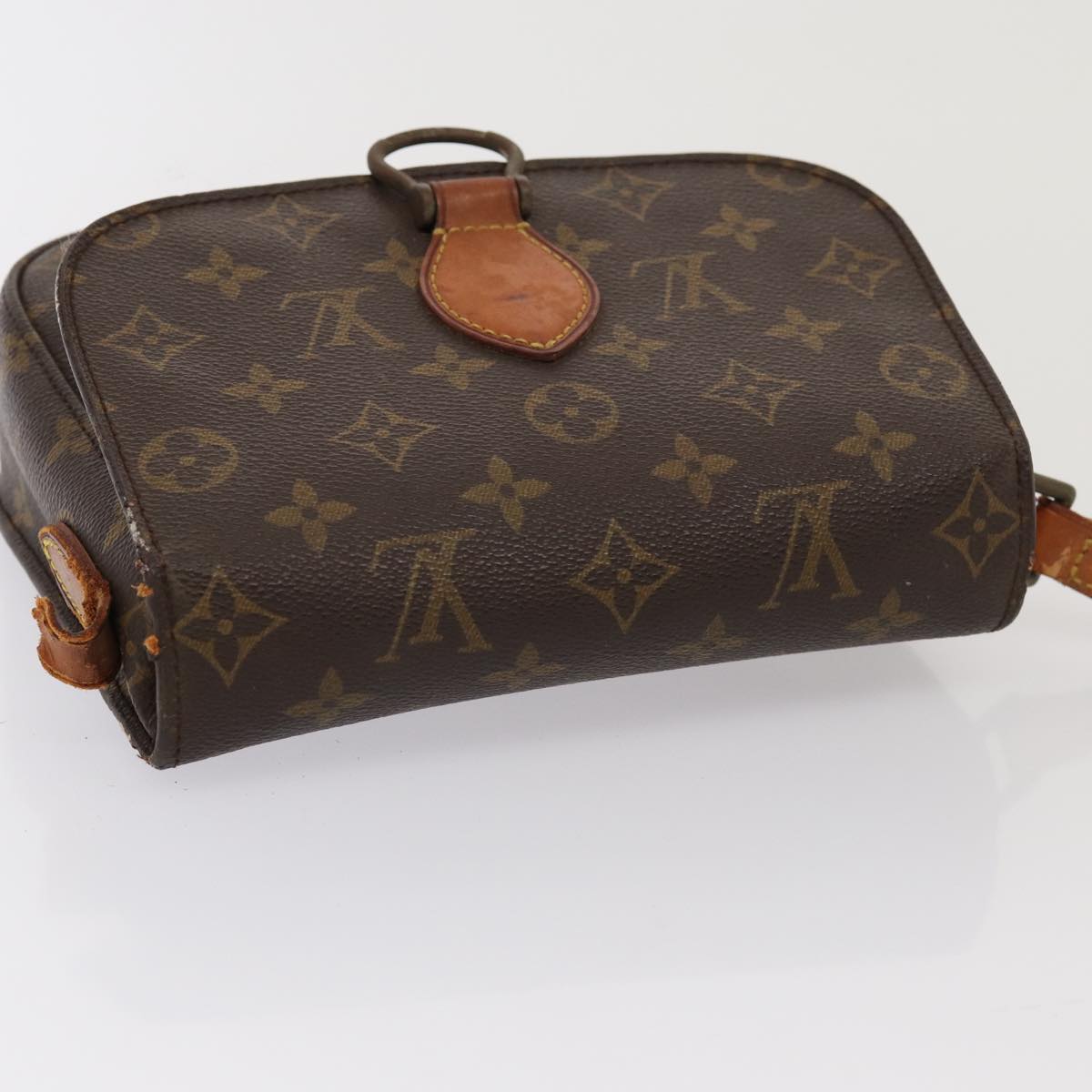 LOUIS VUITTON Monogram Saint Cloud MM Shoulder Bag M51243 LV Auth 80649