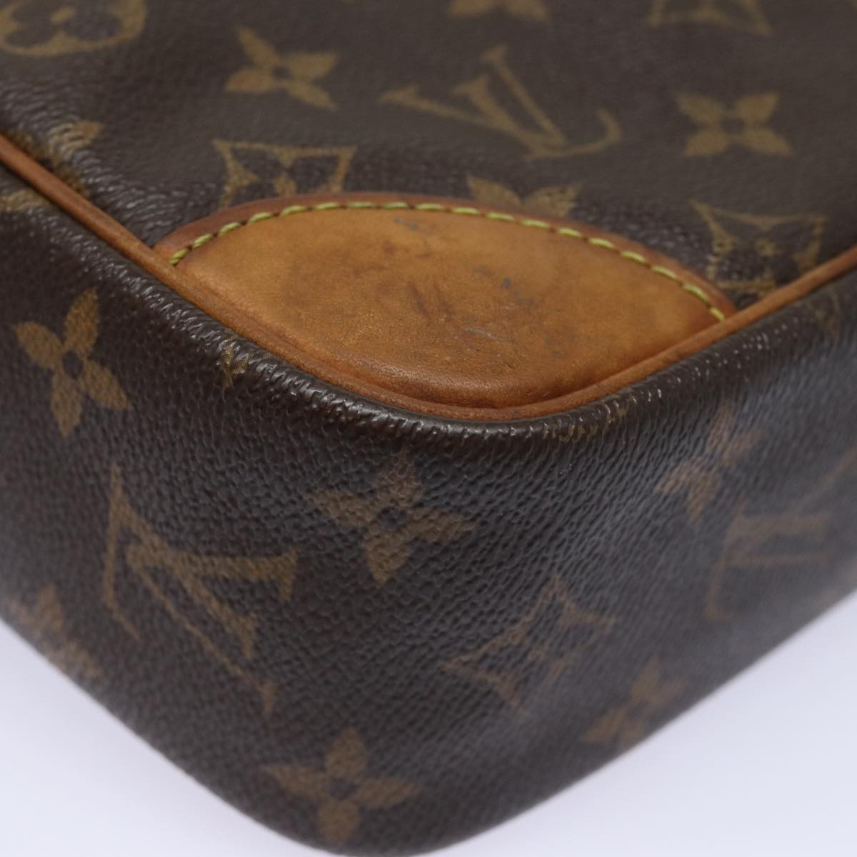 LOUIS VUITTON Monogram Compiegne 28 Clutch Bag M51845 LV Auth 80650